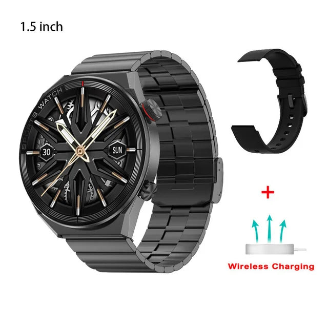 DT3 Mate Smart Watch for Men, NFC, GPS, Bluetooth, voice command