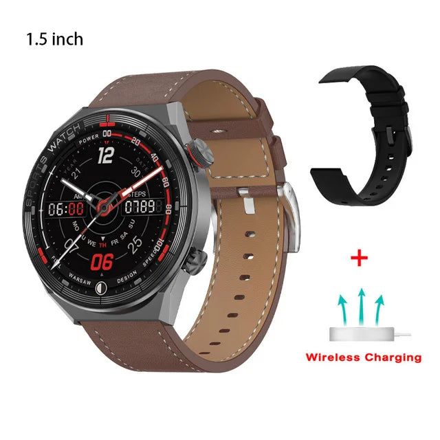 DT3 Mate Smart Watch for Men, NFC, GPS, Bluetooth, voice command