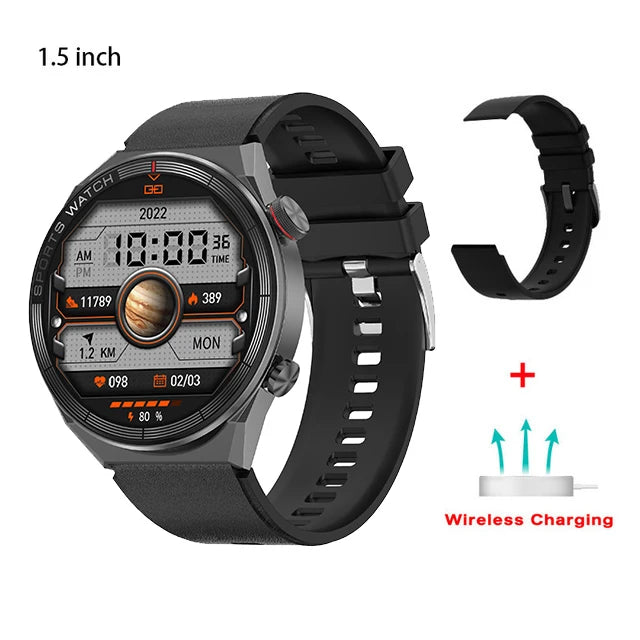 DT3 Mate Smart Watch for Men, NFC, GPS, Bluetooth, voice command