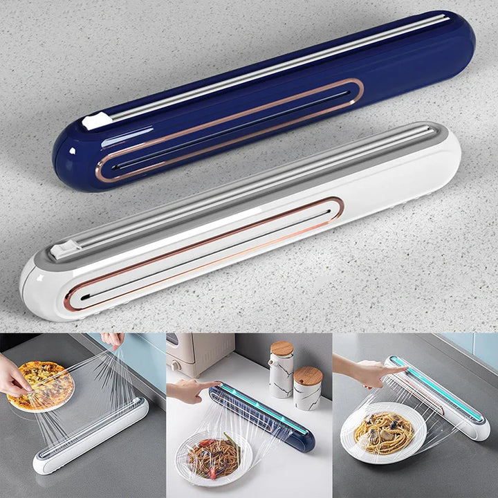 Aluminum foil dispenser and firm