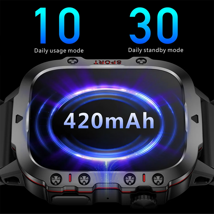 Original Smart Watch, IP68 Waterproof, compative with, Xiaomi, Android, 3ATM